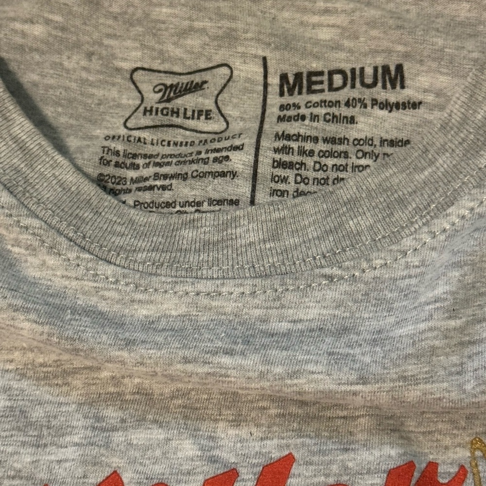 Miller High Life Gray T-Shirt
